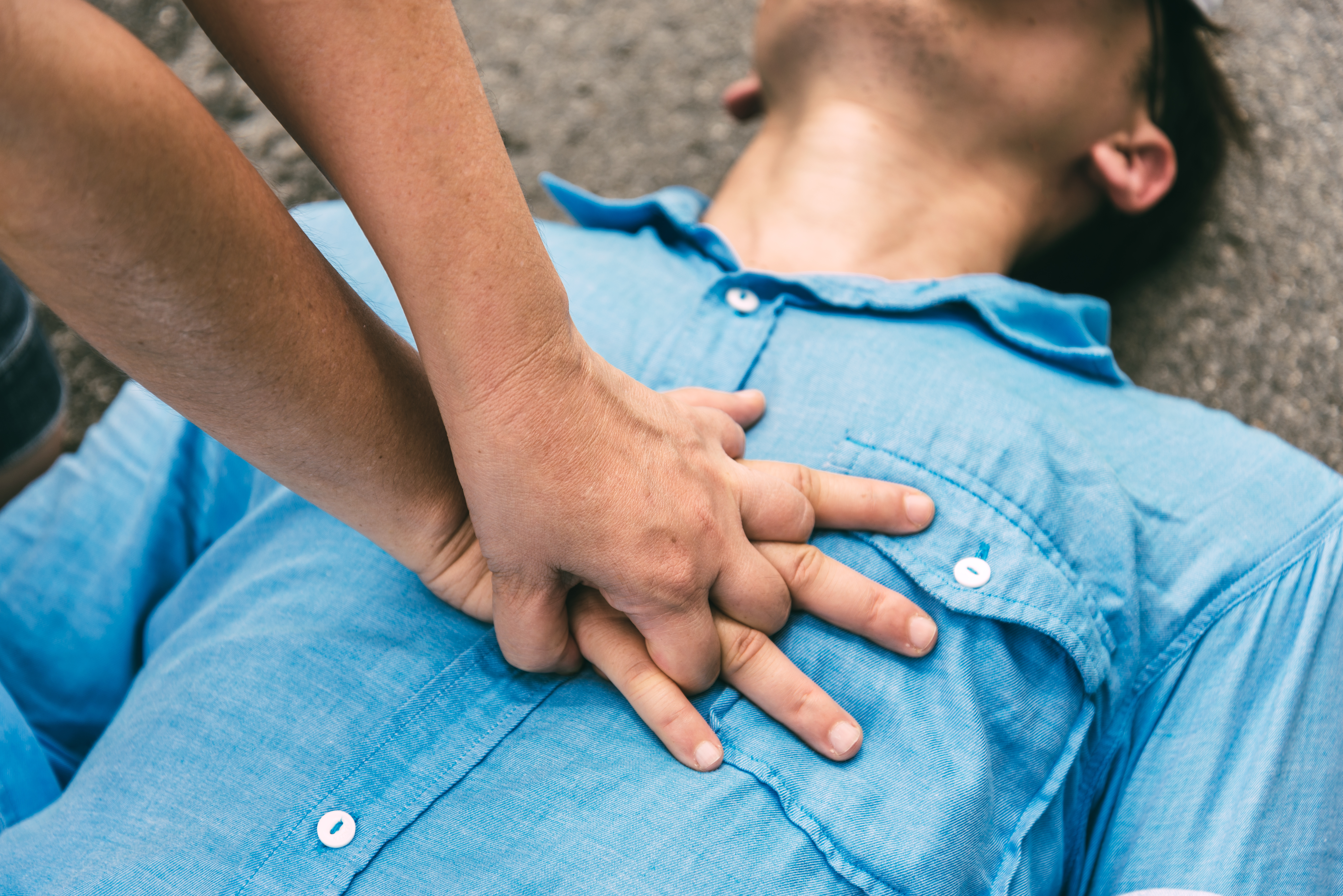 CPR Being Performed in New Hampshire